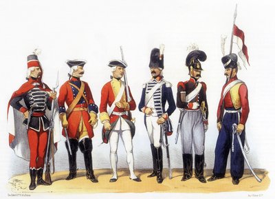 Uniforms of French Army: Foreign Regiments in French Service by Charles Vernier