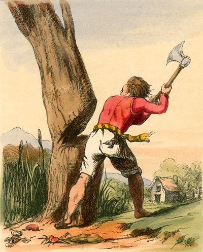 Jack Cutting Down the Beanstalk by Charles West Cope