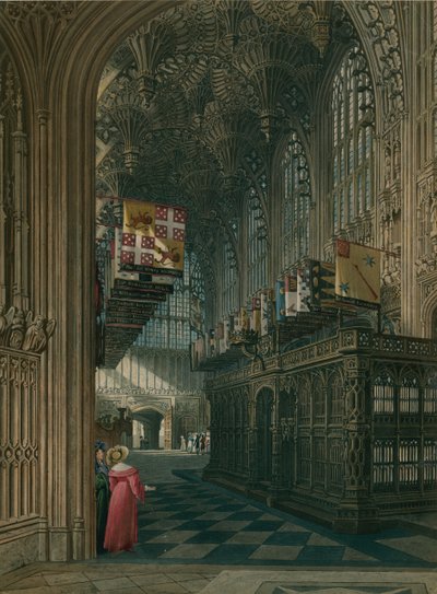 Henry VII Chapel, Westminster Abbey, London by Charles Wild