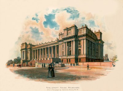 Parliament House, Melbourne by Charles Wilkinson