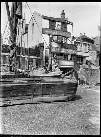Prospect of Whitby, Wapping Wall, Wapping, Tower Hamlets, Greater London Authority, 1930s by Charles William Prickett