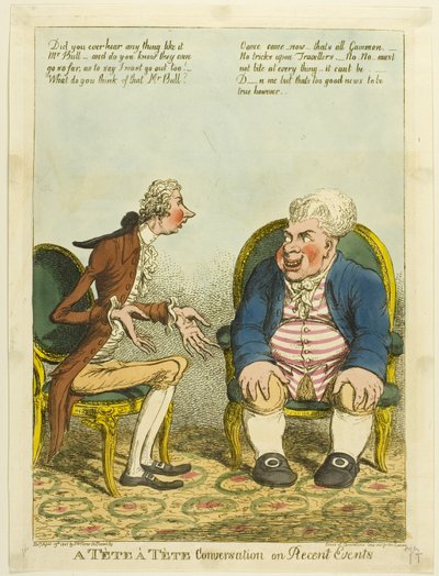 A Tête à Tête Conversation on Recent Events by Charles Williams