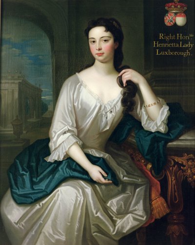 Portrait of Henrietta, Daughter of Henry, 1st Viscount St. John, Married in 1727 Robert Knight, Created Baron Luxborough of Shannon in 1745 by Charles d Agar