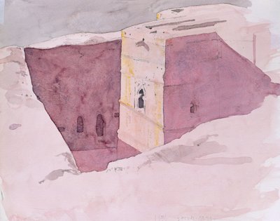Giorgis Sunset, Lalibela, Ethiopia, 1996 by Charlie Millar