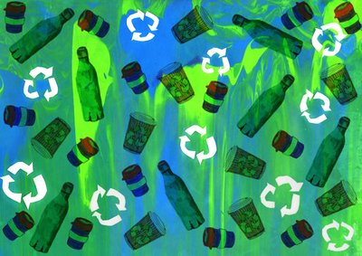 Recycling Bin Design by Charlotte Orr