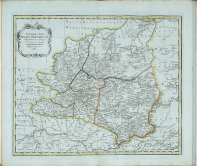 General Map of Vyatka Governorate by Chernoi