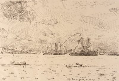 Return of the Fleet by Childe Hassam