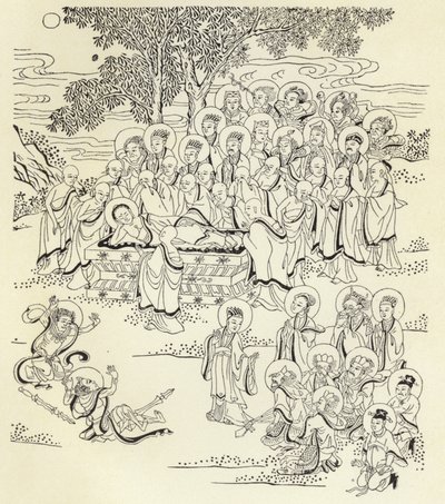 The Death of Buddha by Chinese School