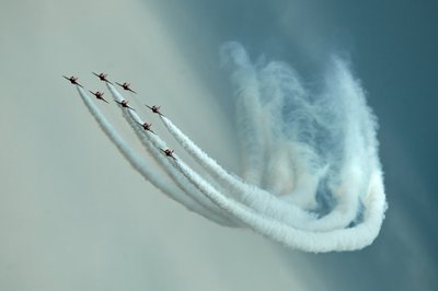 Sky Aerobatic Display by Chris Hamilton