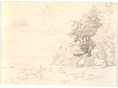 Part of Møns Klint by Christen Købke