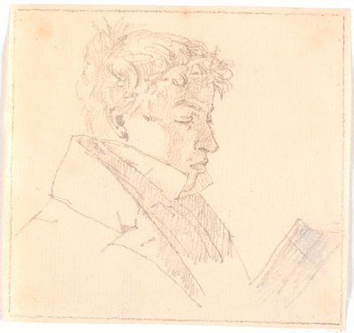 Young Man Reading, the Artist