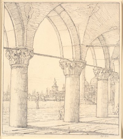 Part of the Colonnade under the Doge