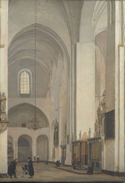 The Transept of Århus Cathedral by Christen Købke