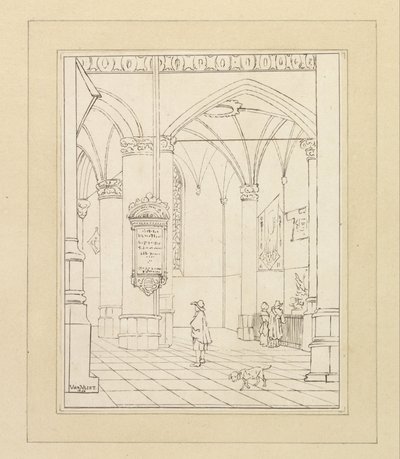 Church Interior by Christiaan Josi