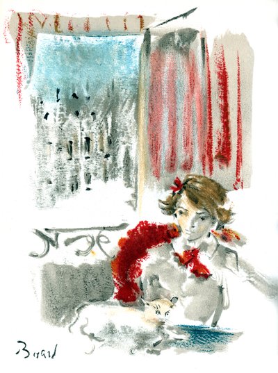 Claudine a Paris by Willy and Colette Willy, published in 1946 by Christian Bérard