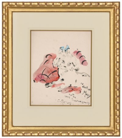 Little Dog (recto) by Christian Bérard
