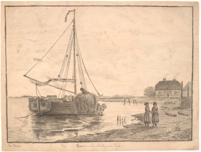 The Beach at Nordby on Fanø by Christian Blache