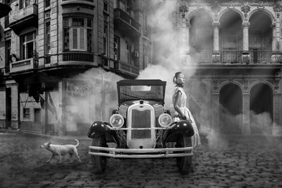 Classic Havana Street by Christian MARCEL