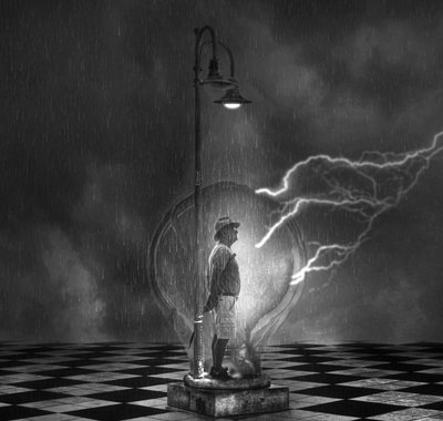 Lightning Strikes Inspiration by Christian MARCEL