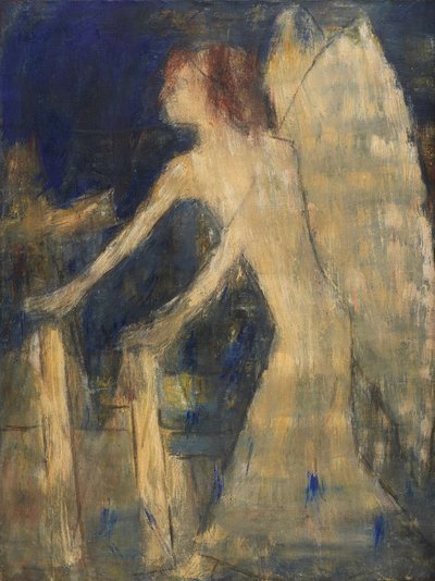 Angel Who Carries Light into the Tombs by Christian Rohlfs