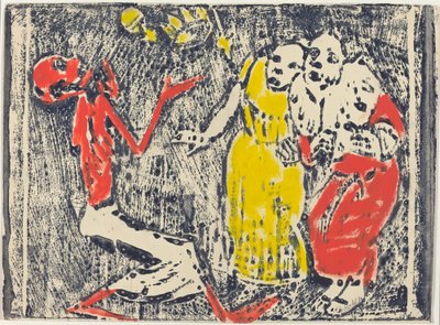 Death as Juggler by Christian Rohlfs