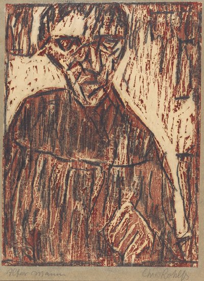 Old Man by Christian Rohlfs