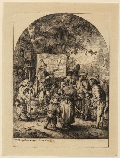 Great Healing of the Sick by Christian Wilhelm Ernst Dietrich