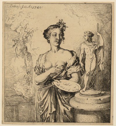 Painting by Christian Wilhelm Ernst Dietrich