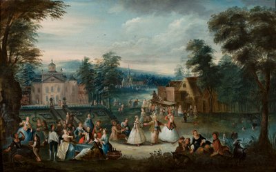 Play in the Park by Christian Wilhelm Ernst Dietrich