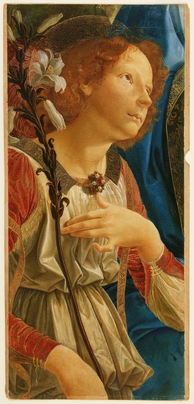 Study of the Angel Gabriel (detail) by Christina Herringham