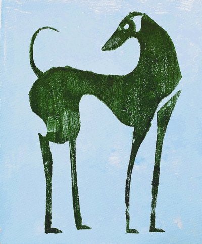 Elegant Desert Dog by Christina Misuro