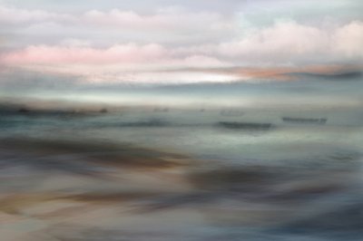 Dreamy Pastel Seascape by Christina Sillen