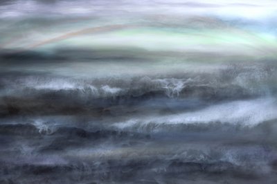 Moody Ocean Waves by Christina Sillen
