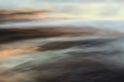Muted Abstract Flow by Christina Sillen