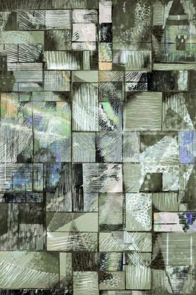 Muted Geometric Textures by Christina Sillen