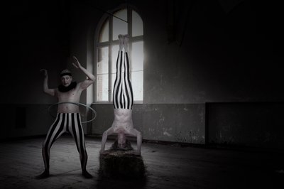 Dark Circus Handstand by Christine von Diepenbroek