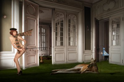 Elegant Surreal Golf by Christine von Diepenbroek