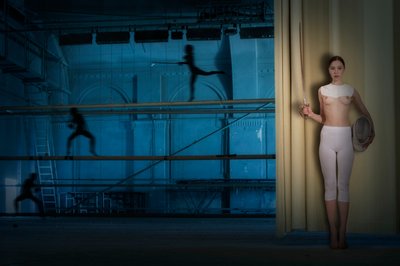 Fencer On Stage by Christine von Diepenbroek