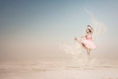 Floating Ballerina Dream by Christine von Diepenbroek