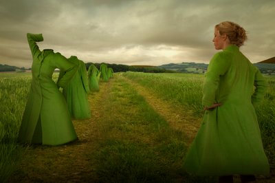 Green Coats Path by Christine von Diepenbroek