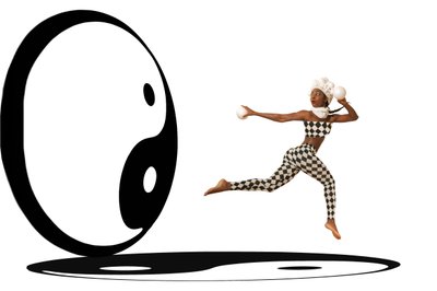 Harlequin Yin Yang Balance by Christine von Diepenbroek
