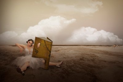 Surreal Ballerina Book Story by Christine von Diepenbroek