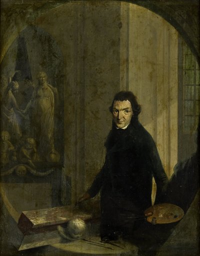 Self Portrait by Christoffel Frederik Franck