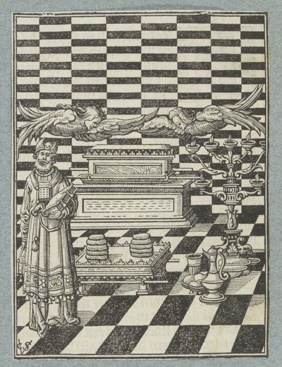 Ark of the Covenant and Objects from the Tabernacle by Christoffel van Sichem (II)