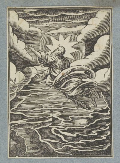 First Day of Creation: Separation of Light and Darkness by Christoffel van Sichem (II)