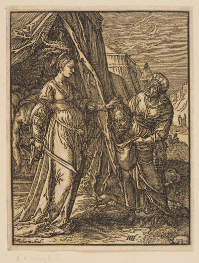 Judith with the Head of Holofernes by Christoffel van Sichem I