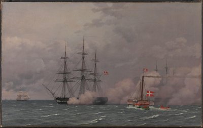 The Harbour of Copenhagen the 1st of May 1832 by Christoffer Wilhelm Eckersberg