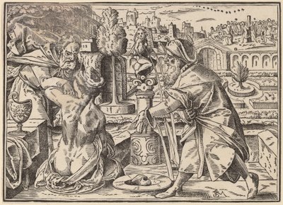 Christ Tells His Disciples of the Last Judgment by Christoph Murer