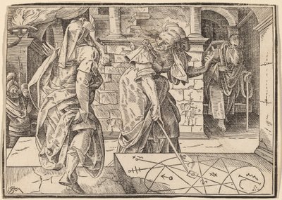 Christ Tells His Disciples of the Last Judgment by Christoph Murer