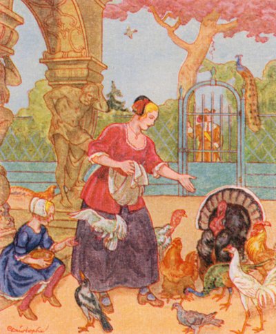 Poultry Farm by Christophe (1856 1945)